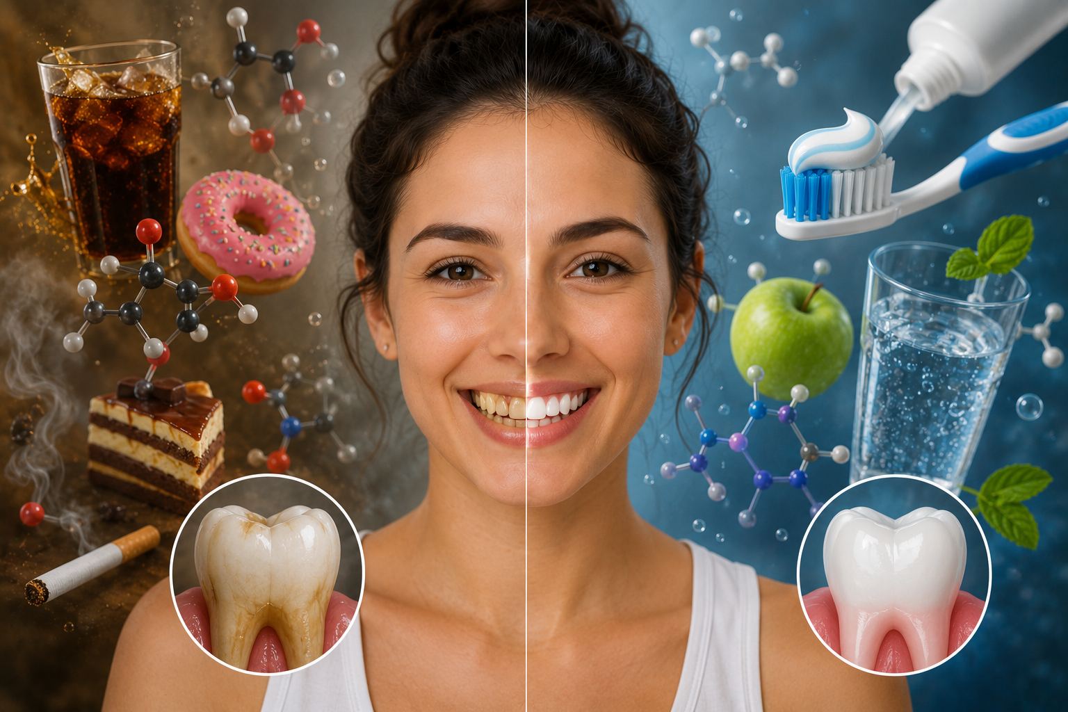 Chemistry effects dental health