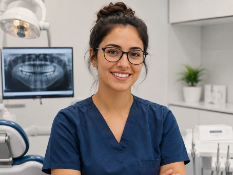 First woman dentist degree