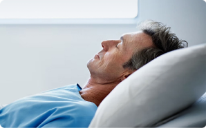 Patient sleeping bed